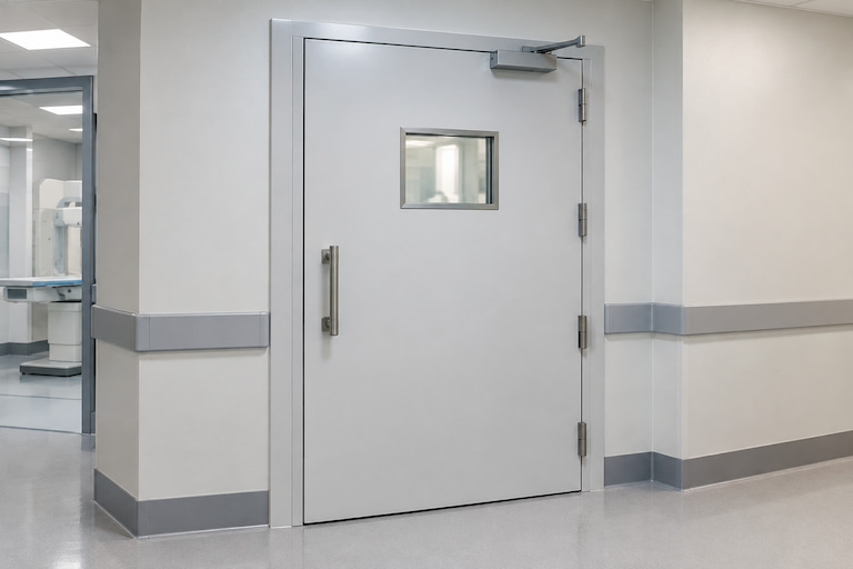 Porta radiológica sob medida para clínicas e hospitais: onde comprar em SP