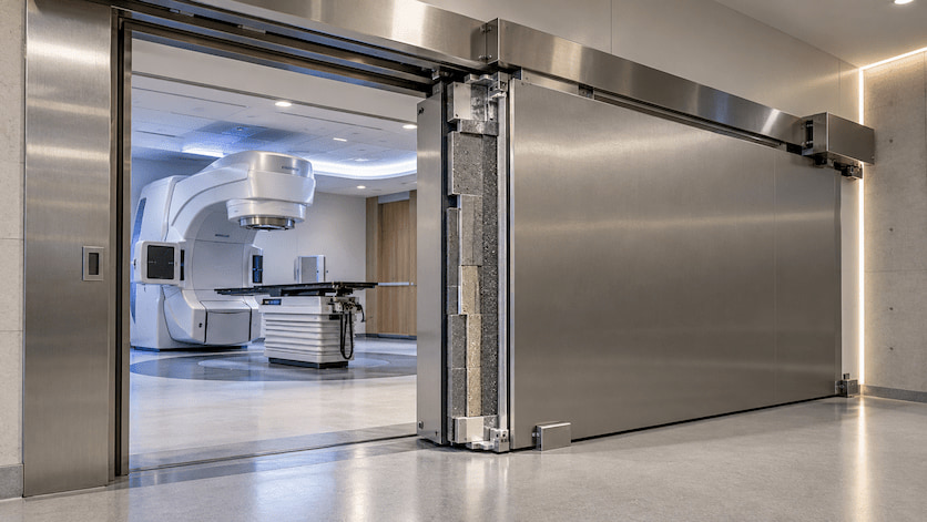 Porta para acelerador linear: como funciona a blindagem?
