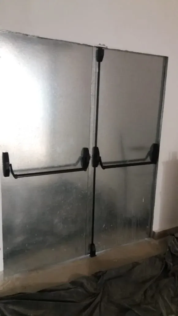 Porta Corta Fogo Dupla